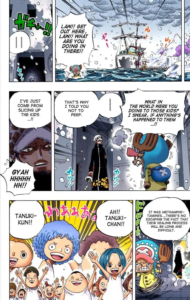 One Piece - Digital Colored Comics Chapter 696 8